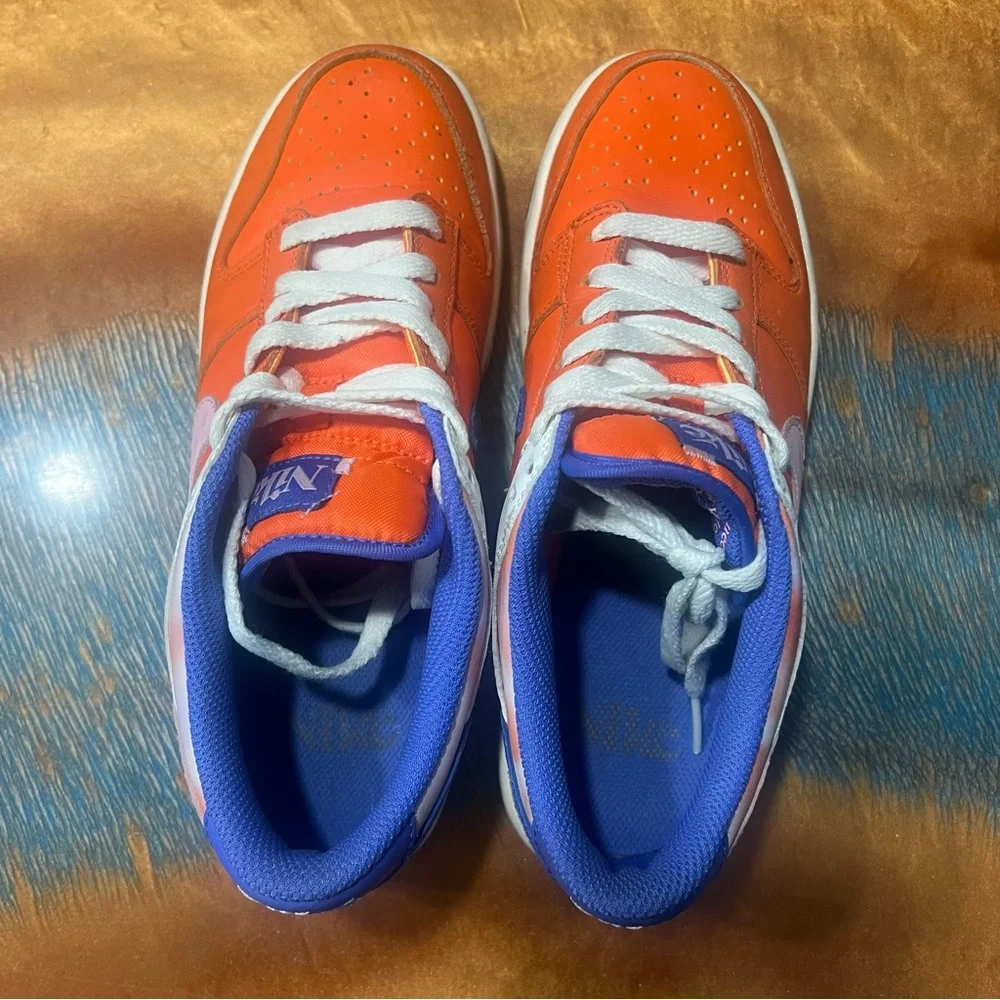 Nike Dunk Low SE Everything You Need Orange White Blue Pink Sneakers 6Y